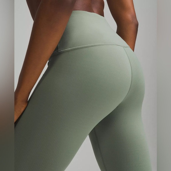 NWT Lululemon Wunder Train High-Rise Ribbed Tight 28" - SIZE 10 - Picture 5 of 11